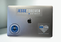 Load image into Gallery viewer, Jesse Forever Clear Sticker (Size 8 x 2.5)
